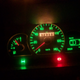Amusingly, FIAT engineers left the backlighting in place because...dang it, how else were you going to read your tire pressures at night! :P